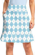 Viodia 20" Knee Length Skorts Skirts for Women with Pockets High Waisted Athletic Tennis Golf Skort for Casual Summer
