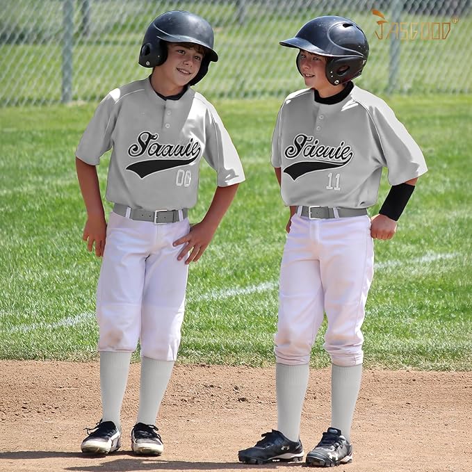 Baseball Socks and Belt for Youth Adult Softball Socks Combo Elastic Waist Belt for Men Kids Boys Girls Women JASGOOD