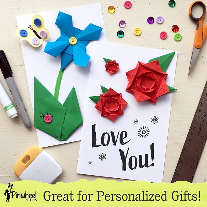 Pinwheel Crafts Origami Papers Kit - Image 5