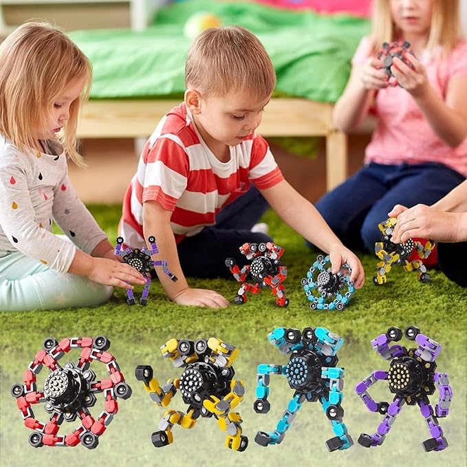 Transformable Fidget Spinners 32 Pcs - Image 2