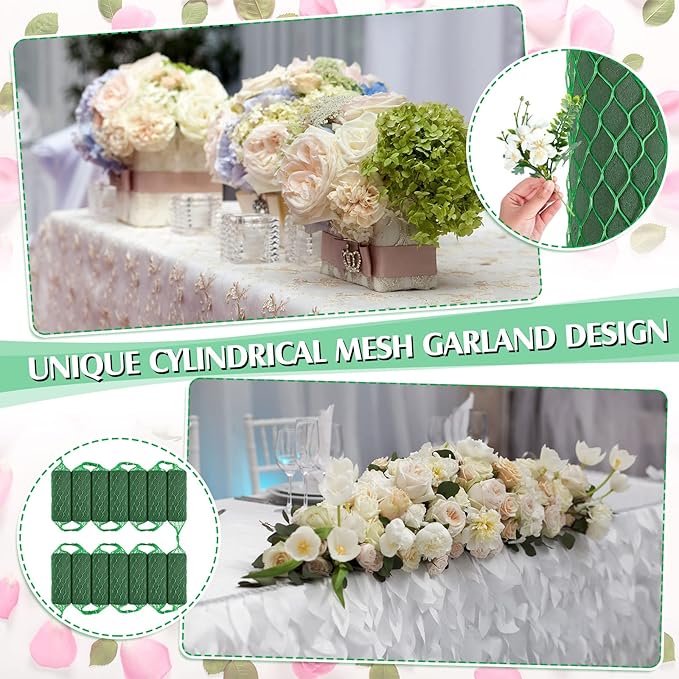 42 Pcs Floral Foam Garland 27.6ft Absorption Flower Holder Plant Foam Flower - Image 5