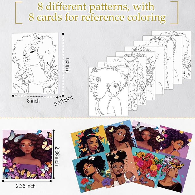 Cholemy 36 Pcs Paint and Sip Kit - Image 4