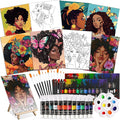 Cholemy 36 Pcs Paint and Sip Kit by Cholemy