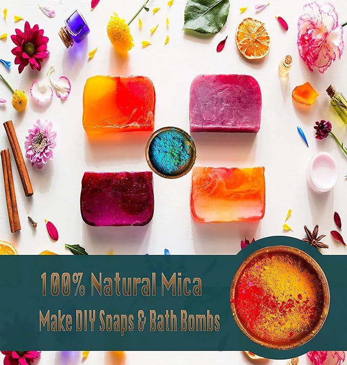 Deep Red Mica Powder for Epoxy Resin 56g / 2oz. Jar - Image 5