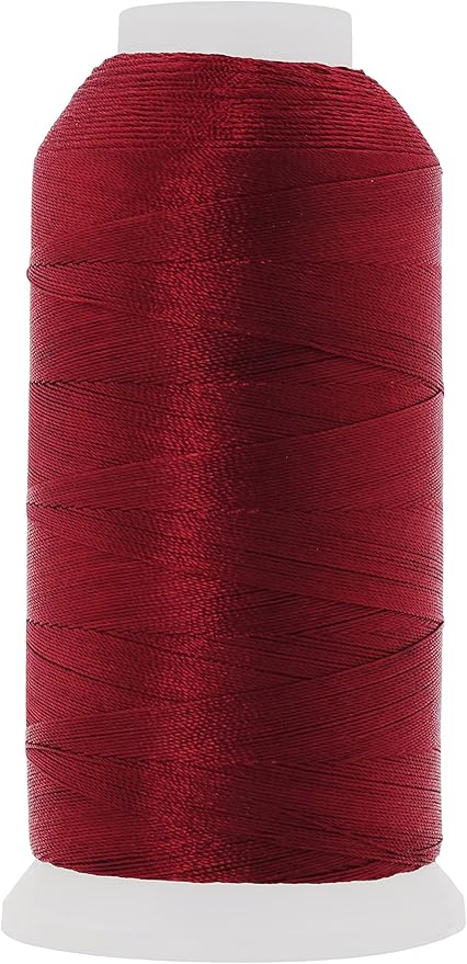 Mandala Crafts Maroon Heavy Duty Thread -1500 Yds Tex 70 Thread by MandalaCrafts