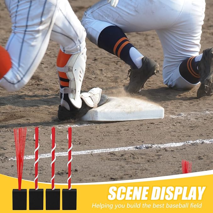 Deekin Base Plugs Anchor Base Plugs Baseball Field Maintenance Equipment Baseball Accessories for Baseball Field