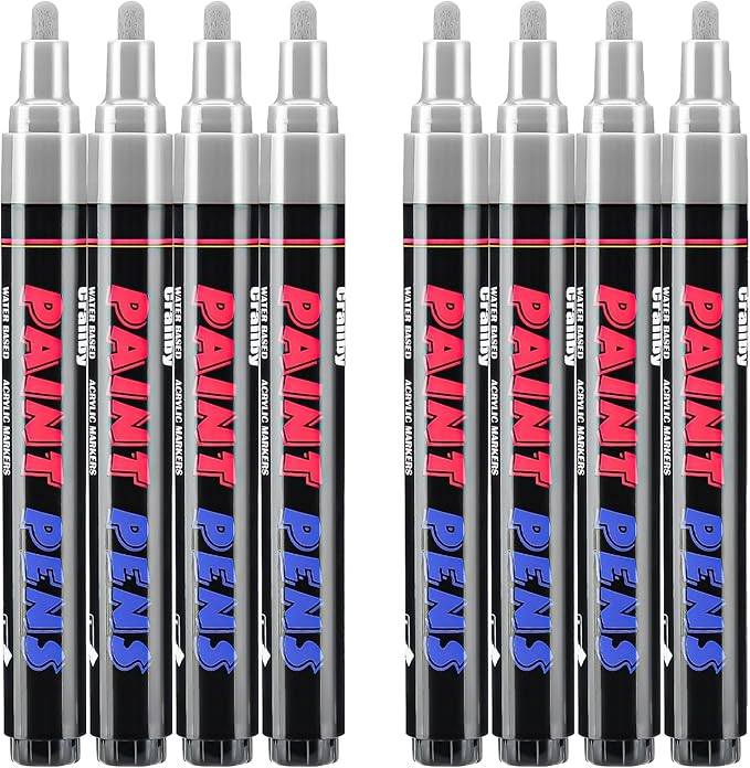 Silver Paint Pens Paint Markers by Craiiby