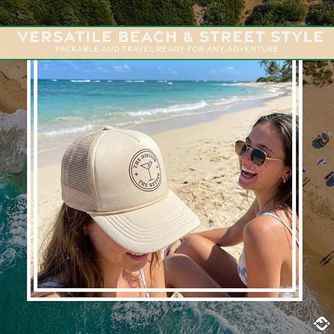 Funky Junque Premium Mesh Snapback Trucker Hat - Stylish Comfort for All - Patriotic, Humor & More