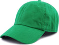 Cotton Baseball Cap Dad Hat – Washed Low Profile Adjustable Hat for Men Women Casual Outdoor Running Golf