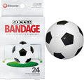 BioSwiss Bandages, Soccer Ball Shaped Self Adhesive Bandage Set, Latex Free, Sterile Wound Care, 24 Count