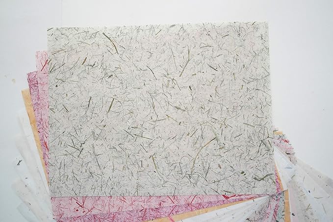 50 Sheets 8.5 x 11 Thin Mulberry Paper Sheets Handmade Art Tissue Washi Paper - Image 4