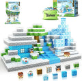 Magnetic Blocks-Build Mine Magnet World Ice Edtion, Toys by Toylogy