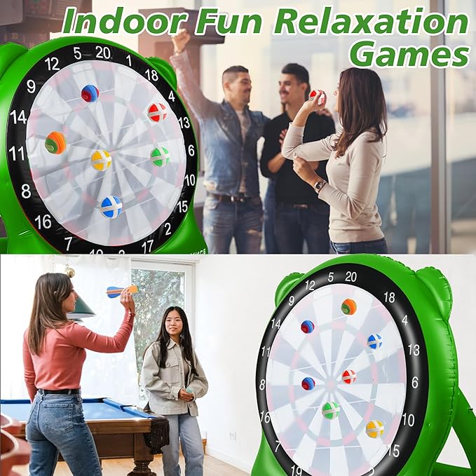 UBALANCE Giant Inflatable Dart Board, Outdoor Dartboard Yard Games - Image 7
