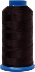 Mandala Crafts Bonded Nylon Thread Dark Brown Heavy Duty Sewing Threads by MandalaCrafts