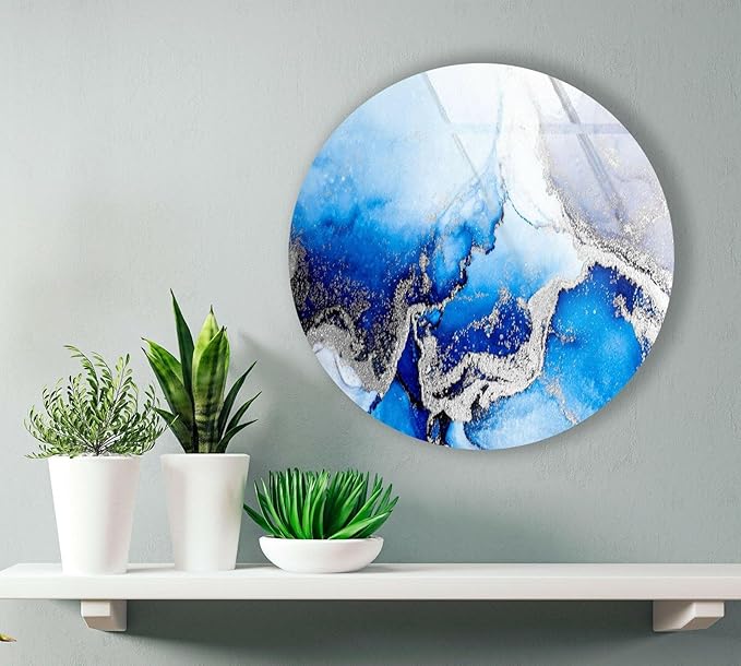 My Photostation.com 15.8'' Diameter Blue Marble Round - Image 6