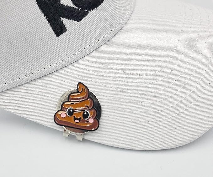 Funny & Unique Golf Ball Markers with Hat Clip – Creative Icon Designs for Golfers – Golf Accessories & Gifts