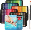 KALOUR Watercolor Pencils, 120 Colors, Blendable Wet or Dry, Water-Soluble by KALOUR