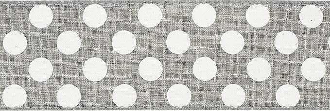 MEEDEE Polka Dots Burlap Ribbon - Image 8