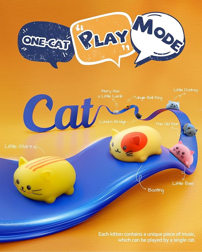 Ruko 1701 Musical Cats Piano Keyboards - Image 5