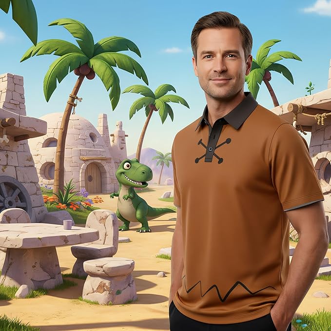Funny Parody Golf Polo Shirt – Fun Movie Performance Quick Dry UPF Sun Protection Moisture Wicking Casual Wear Shocker Golf