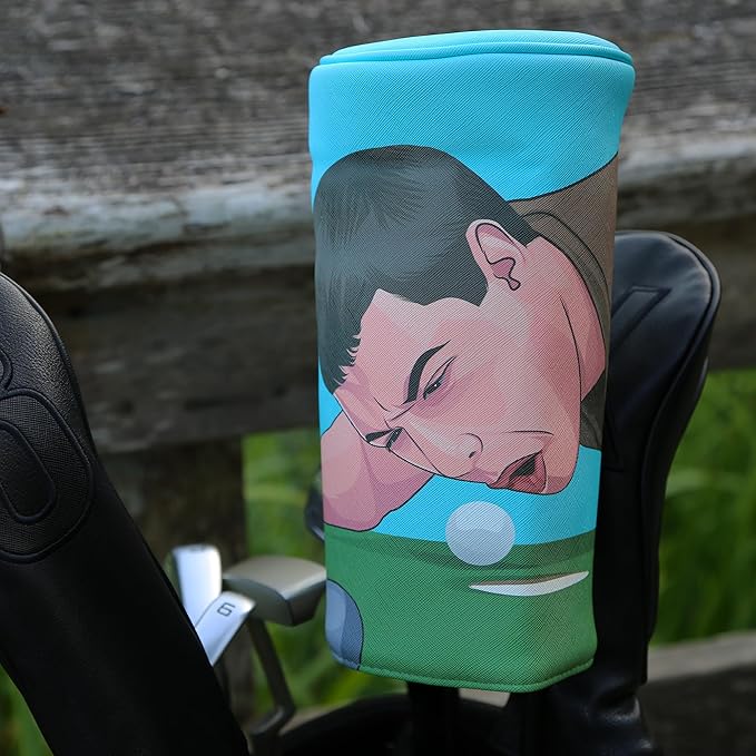 Golf Club Headcover, Funny Driver Head Cover, Mallet Blade Putter Head Cover, Golf Gifts Golf Accessories for Men and Women Golfers