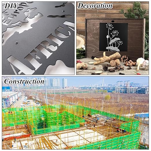 4PCS 12 x 12 x 1/32 Inch Anodized Aluminum Sheet, 0.8MM Thin Metal Plates - Image 7
