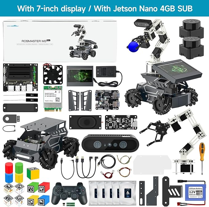 Yahboom Robot Large AI Model ROS2 Programming Python, Lidar SLAM, 3D Map - Image 9