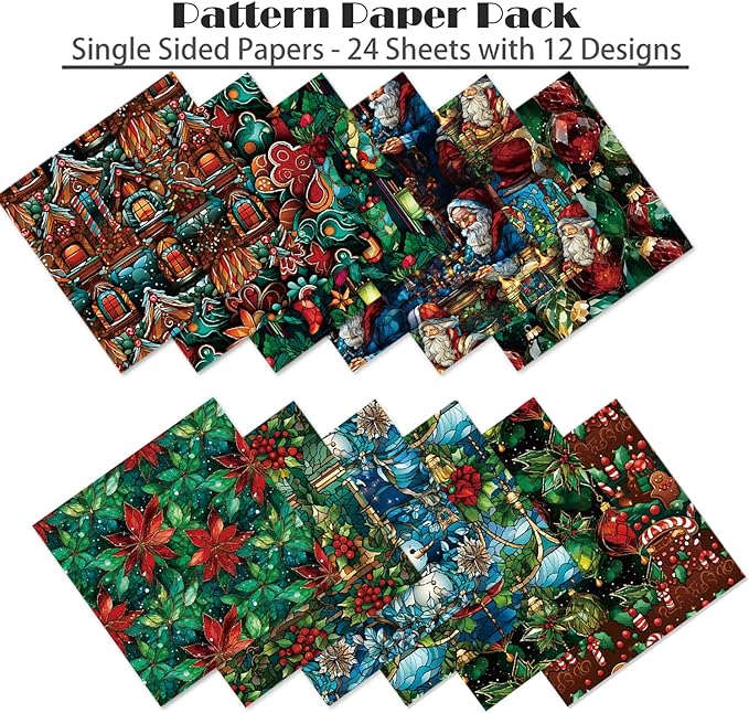 YASMEN 6"x6" Scrapbook Paper Pad - Image 3