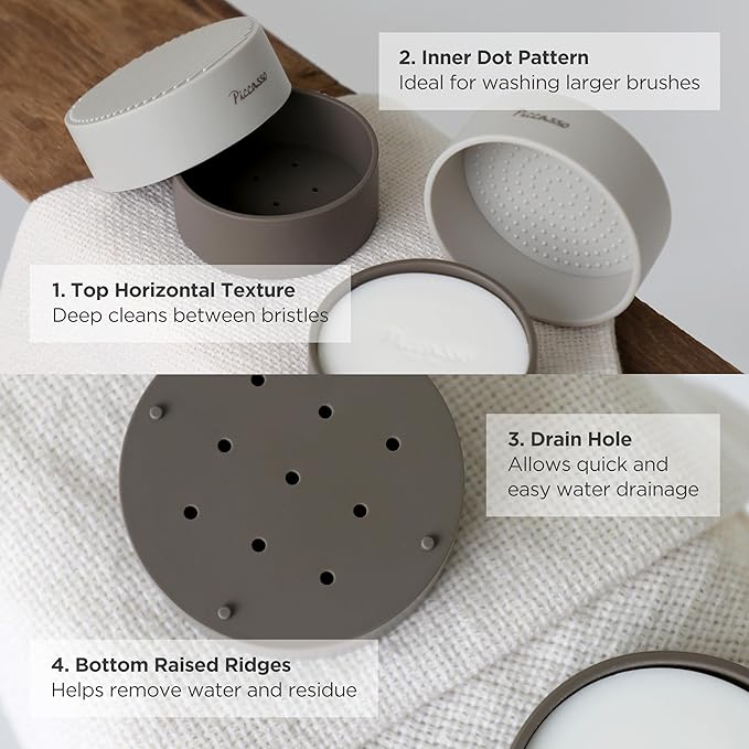 Piccasso Brush Cleaner – Makeup Brush Cleaner Cleanser Soap - Image 6