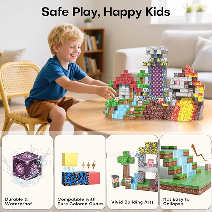 100PCS Magnetic Blocks - Image 4