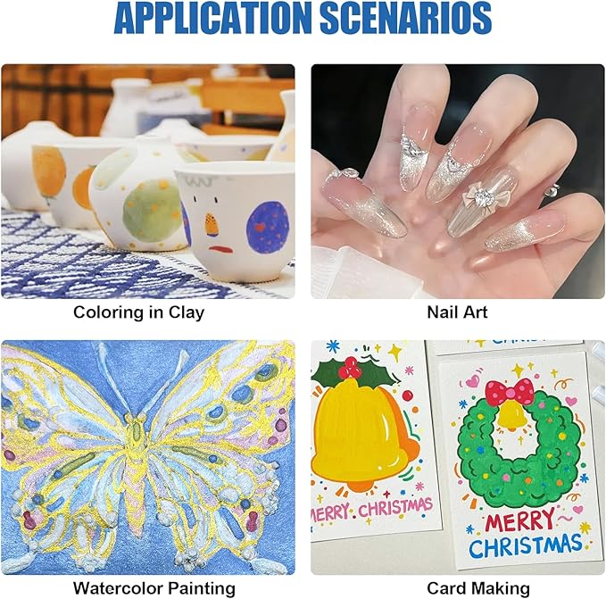Mini Forestry Shifting Watercolor Painting Set, 60 Color Shifting Watercolor - Image 6