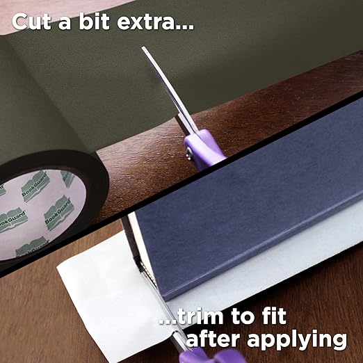 BookGuard 4 inch Premium Bookbinding Repair Cloth Tape, 15 Yard Roll - Image 3