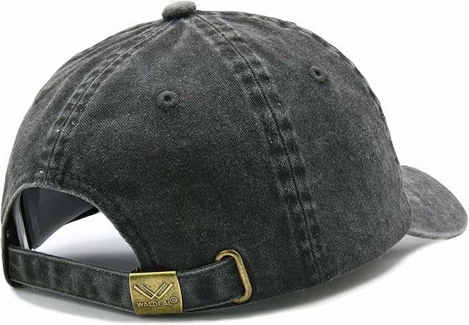 Waldeal Pickleball Hat,Adjustable Embroidered Washed Baseball Cap for Men Women