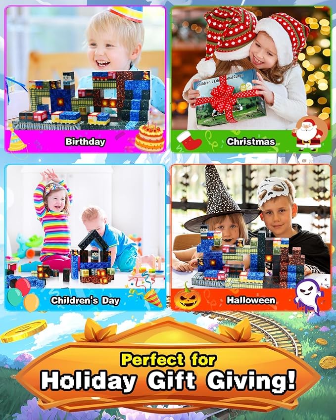 Aleath Magnetic Blocks Building Toys - Image 2