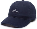 Outdoor Cap -Adult Mountain Dad Hat-Unstructured Soft Cotton