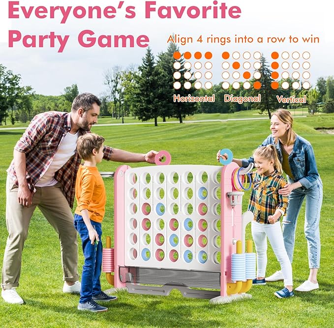 Giant 4 in a Row Connect Game - Image 2