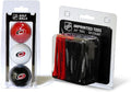 Team Golf NHL Philadelphia Flyers 3 Golf Balls and 50 Golf Tees Logo Imprinted Golf Balls (3 Count) & 2-3/4" Regulation Golf Tees (50 Count), Multi Colored