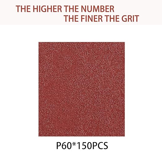 150pcs 60 Grit Sanding Discs, 5-Inch 8-Hole Sandpaper, - Image 2