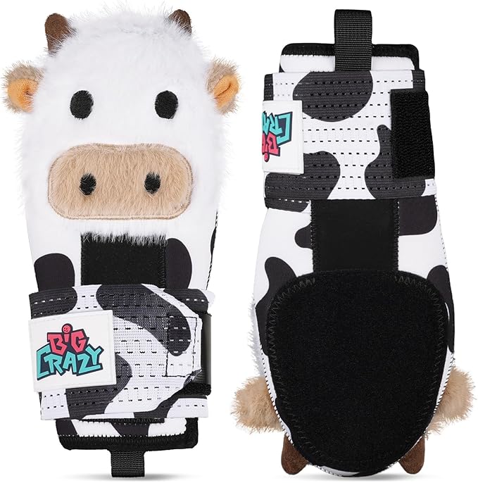 Big Crazy Baseball Sliding Mitt for Youth Sliding Mitt Adult Baseball Sliding Glove Universal Left/Right Hand Drippy Drip Accessory Bulldog Cow Giraffe