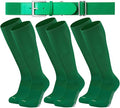 Youth Elite Baseball/Softball Socks & Belt Combo (3 Pairs of Socks with 1 Belt)