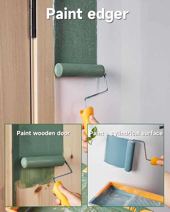Voomey 17 Pcs 6 Inch Foam Paint Roller Kit - Image 2