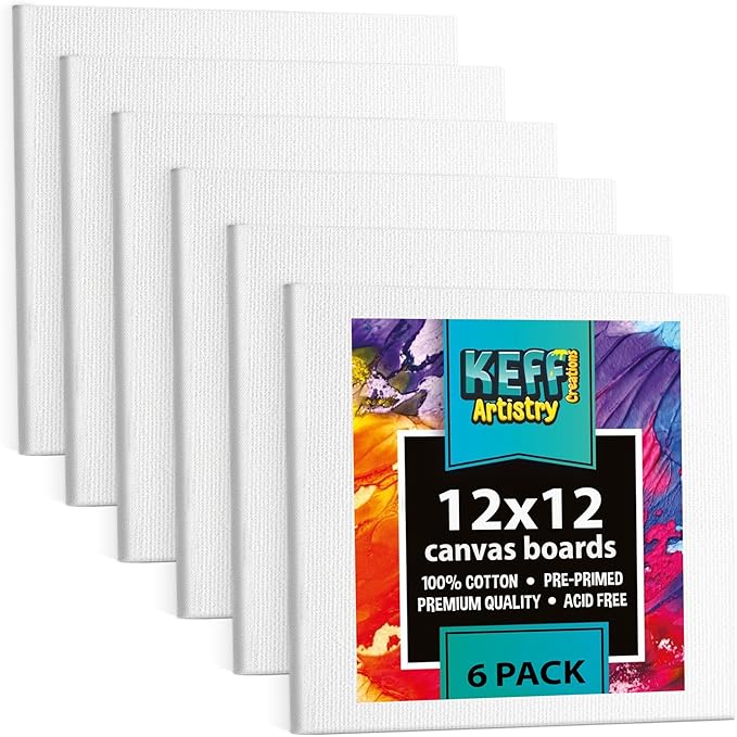 KEFF Canvas Boards for Painting by KeffCreations
