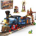 Western Train Building Set by INSOON