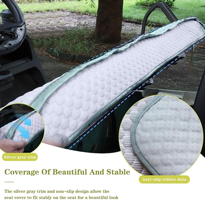 Golf Cart Seat Covers, Universal Golf Cart Seat Towel Blanket