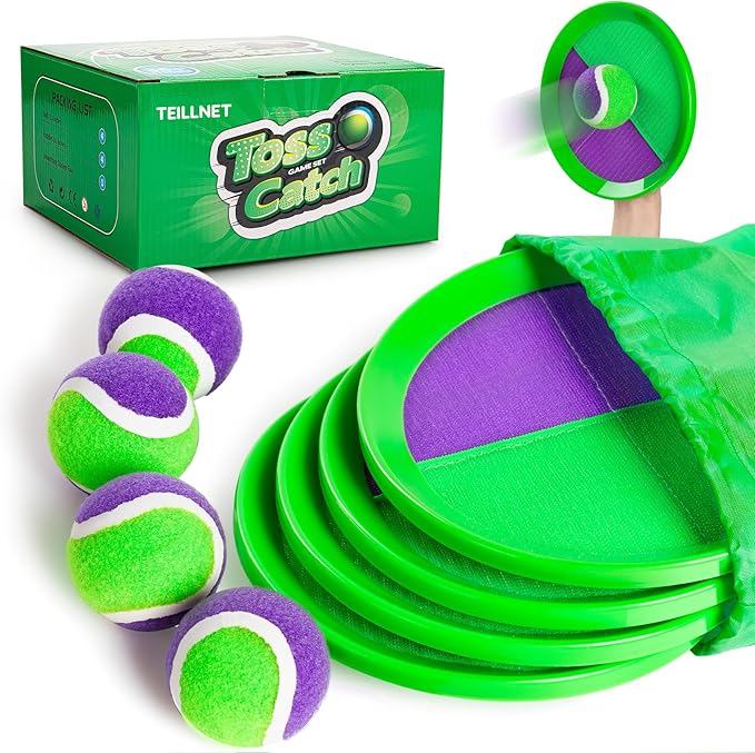 Toss and Catch Ball Set Upgraded by TEILLNET