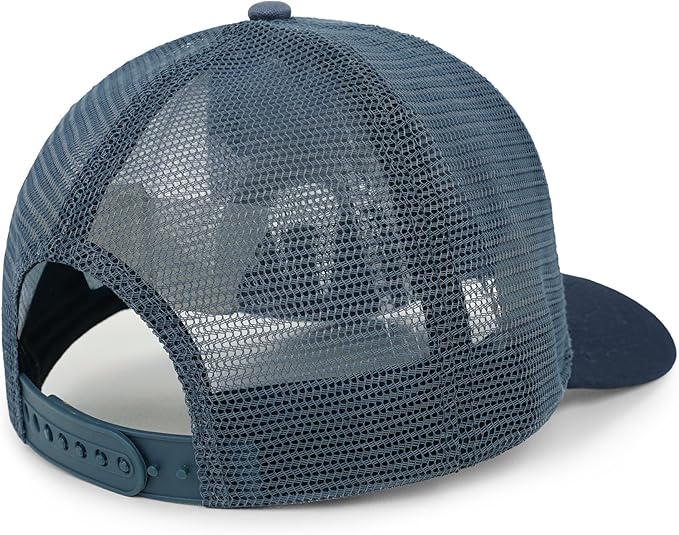 American Flag Trucker Hat - Snapback Hats for Men Women Baseball Cap - Breathable Mesh & Adjustable Fit for Casual Wear
