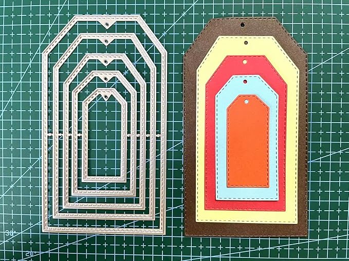 Mvchifay Cutting Dies Happy Birthday Holiday Thanks Greetings Metal Stencils - Image 5