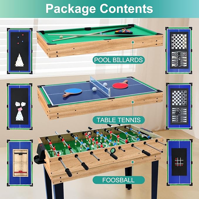 12-in-1 Game Table - Image 3