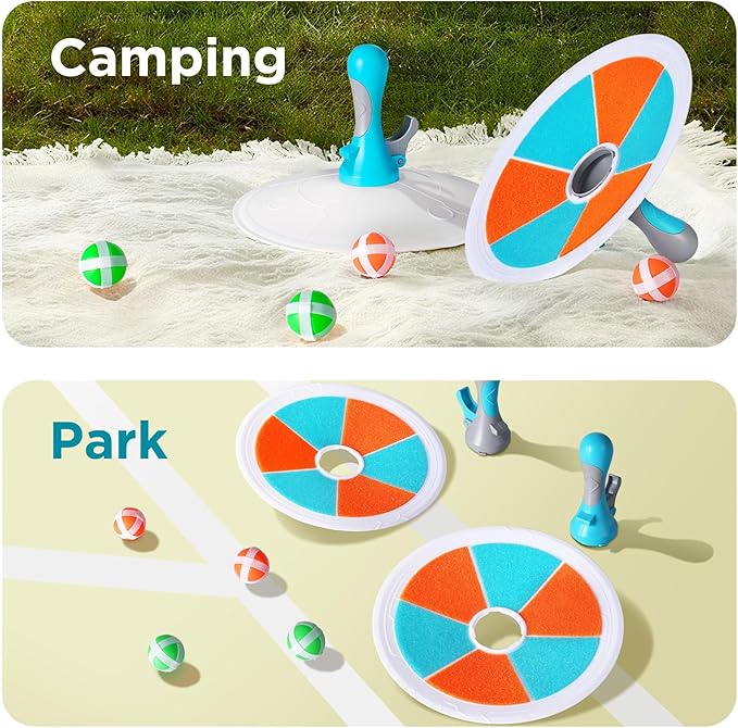 iPlay, iLearn Pop Stick Ball Game Outdoor Toys - Image 9