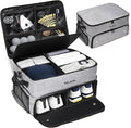 Golf Trunk Organizer, Golf Accessories for Men, Car Storage Bag with 2 Shoe Compartments, Adjustable Dividers for Gear, Durable Water-Resistant Design, Ideal Gift for Golfers
